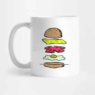 Pork Roll, Egg, and Cheese Sandwich Mug